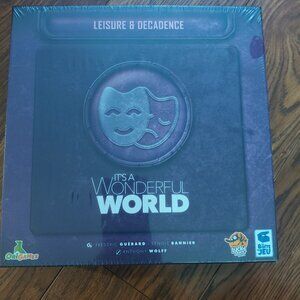 It's A Wonderful World Leisure & Decadence Expansion Game NEW & Sealed